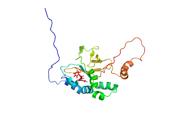 Astaxanthin binding fasciclin family protein PYMOL model