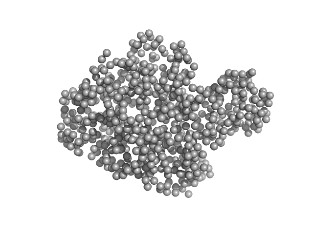 Piwi protein AF_1318 (Archaeoglobus fulgidus AfAgo protein) Uncharacterized protein (AfAgo-N protein containing N-L1-L2 domains) 5'-end phosphorylated DNA oligoduplex, 14 bp (MZ1288) GASBOR model