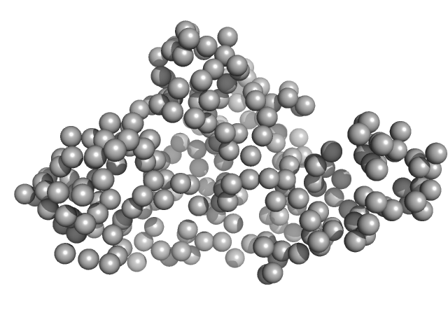 RTX toxin transporter GASBOR model