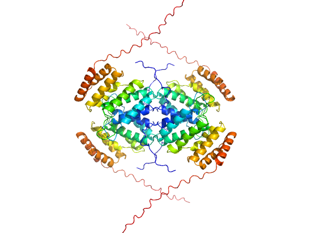 ALPHAFOLD model
