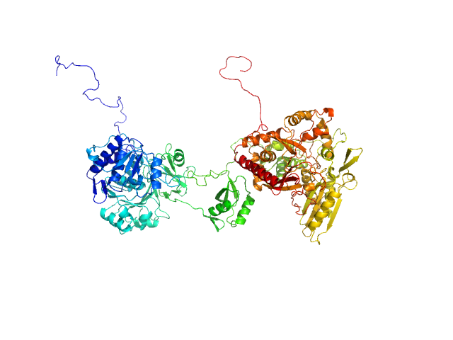 Gramicidin S synthase 1 (W239S) BILBOMD model