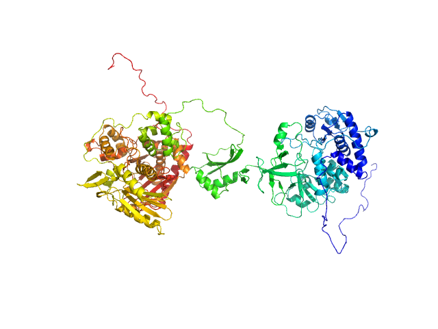 Gramicidin S synthase 1 (W239S) BILBOMD model