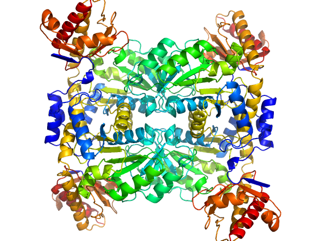 L-threonine aldolase PHENIX model