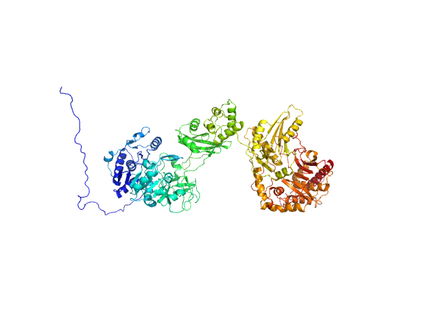 Gramicidin S synthase 1 (W239S) BILBOMD model