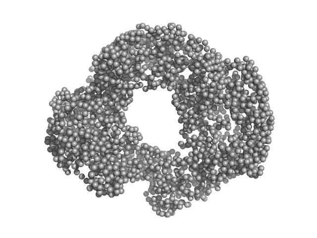 Acylamino-acid-releasing enzyme (I277L, V491A) GASBOR model