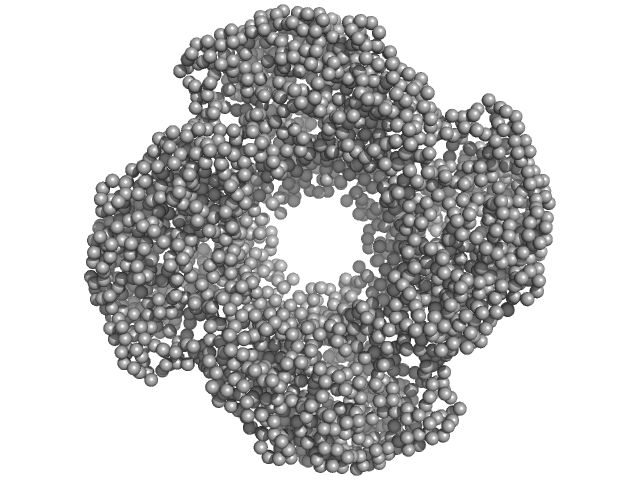 Acylamino-acid-releasing enzyme (I277L, V491A) GASBOR model