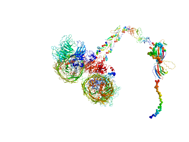 Isoform A1B1 of Teneurin-3 CORAL model
