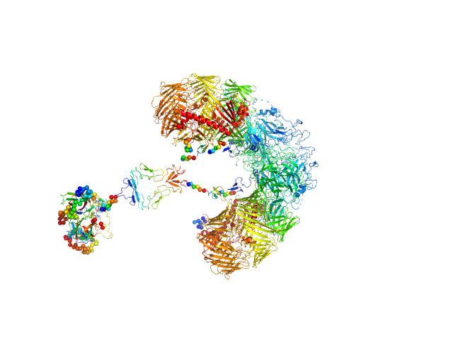 Isoform A0B1 of Teneurin-3 CORAL model