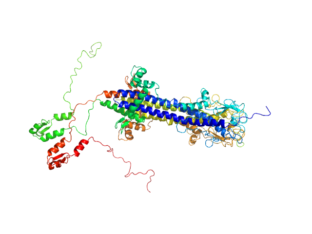 Variant surface glycoprotein 3.1 BILBOMD model