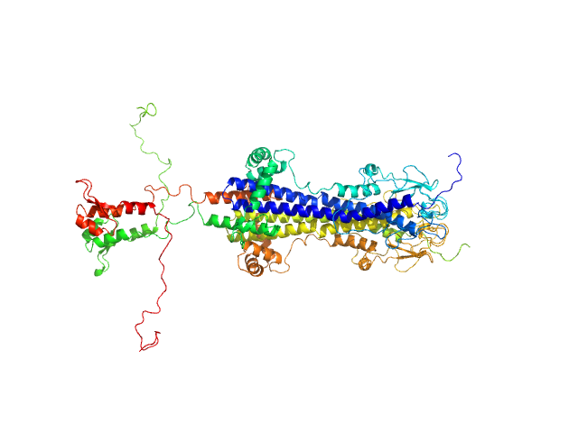 Variant surface glycoprotein 3.1 BILBOMD model