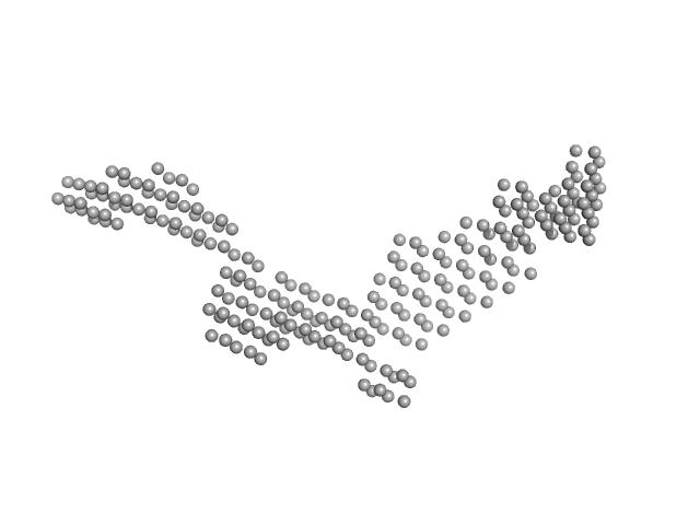 Cadherin EGF LAG seven-pass G-type receptor 1 DAMMIN model