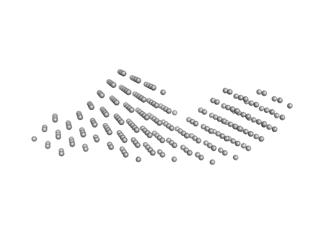 Protein TrbB (GST-fusion) DAMMIF model