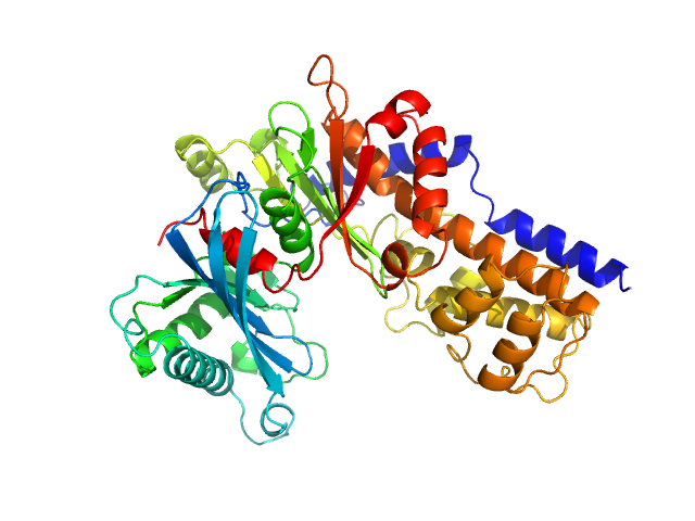 Glucokinase-1 (H304Q) Glucokinase-1 (H304Q) PYMOL model