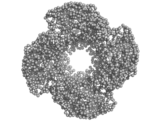 Acylamino-acid-releasing enzyme (I277L, V491A) GASBOR model