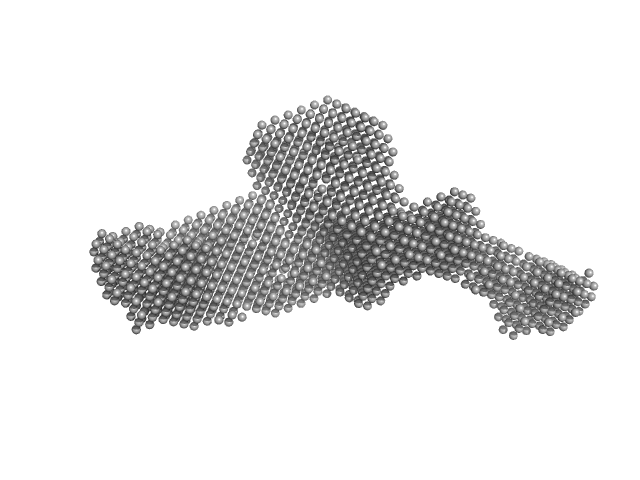 Collagenase ColG (E656D, N659T, G836V, D837Y) DAMMIF model
