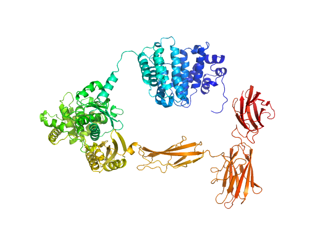 Collagenase ColG (E656D, N659T, G836V, D837Y) MULTIFOXS model