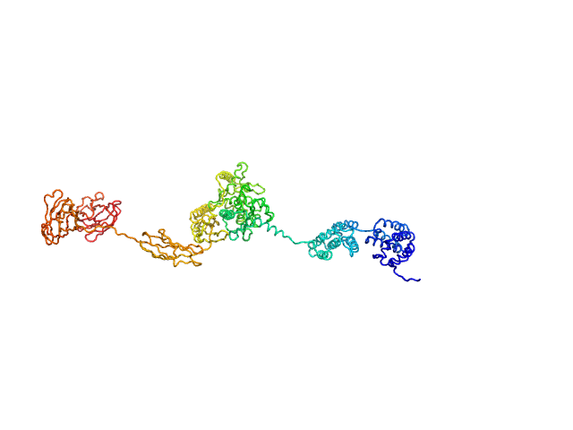 Collagenase ColG (E656D, N659T, G836V, D837Y) BILBOMD model