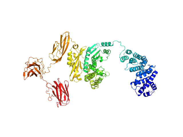 Collagenase ColG (E656D, N659T, G836V, D837Y) MULTIFOXS model