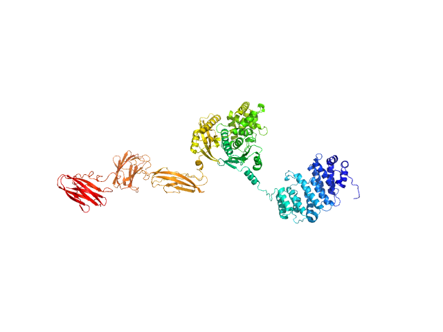Collagenase ColG (E656D, N659T, G836V, D837Y) MULTIFOXS model