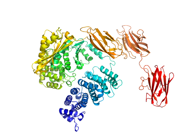Collagenase ColG (E656D, N659T, G836V, D837Y) MULTIFOXS model