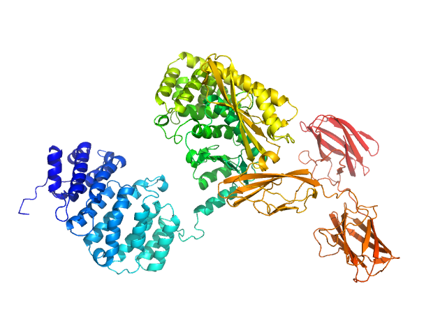 Collagenase ColG (E656D, N659T, G836V, D837Y) MULTIFOXS model