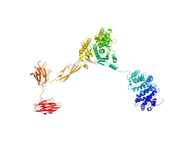 Collagenase ColG (E656D, N659T, G836V, D837Y) MULTIFOXS model