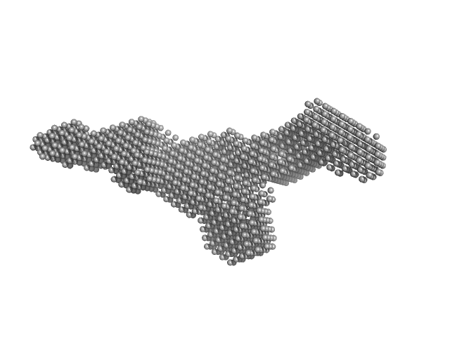 Collagenase ColG (E656D, N659T, G836V, D837Y) DAMMIF model