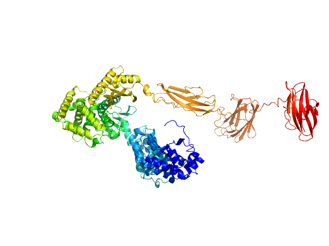 Collagenase ColG (E656D, N659T, G836V, D837Y) MULTIFOXS model