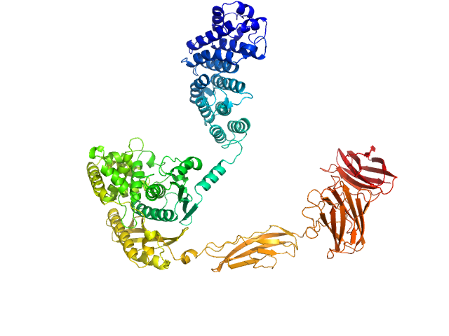 Collagenase ColG (E656D, N659T, G836V, D837Y) MULTIFOXS model