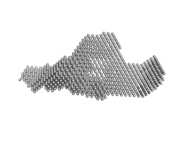 Collagenase ColG (E656D, N659T, G836V, D837Y) DAMMIF model