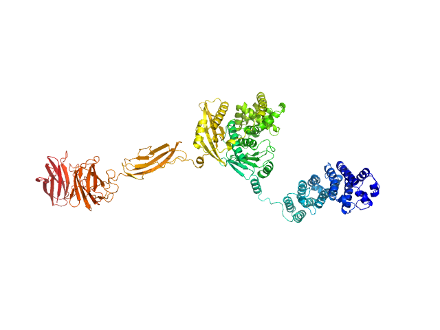 Collagenase ColG (E656D, N659T, G836V, D837Y) MULTIFOXS model