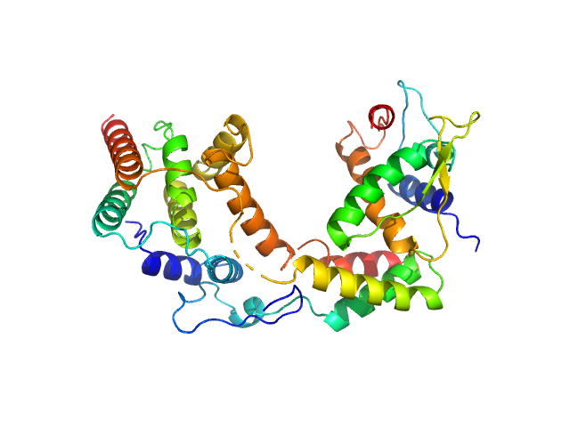 Type 4 adapter protein IcmS Type 4 adapter protein IcmW (S9A) Type 4 coupling protein DotL SREFLEX model