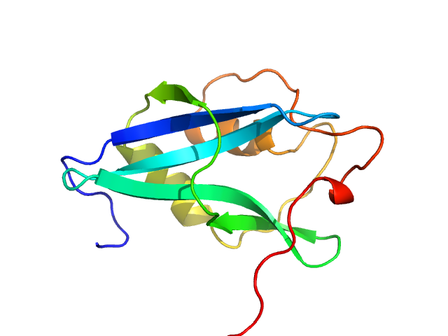 Genome polyprotein PYMOL model