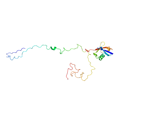 Isoform Tau-F of Microtubule-associated protein tau (C291A, K311C, K317C, C322A) Polyubiquitin-B AMBER model