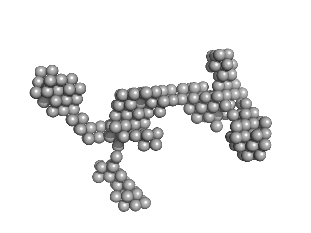 B2 short interspaced nuclear element (SINE) RNA with deletion mutation 96-105 DAMMIN model