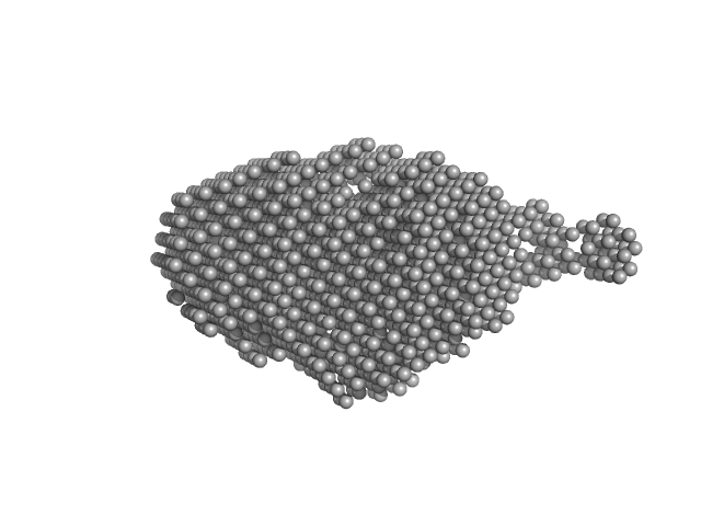 phospholipase C Phospholipase C accessory protein PlcR DAMMIN model