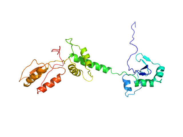 Ribosome maturation protein SBDS MULTIFOXS model