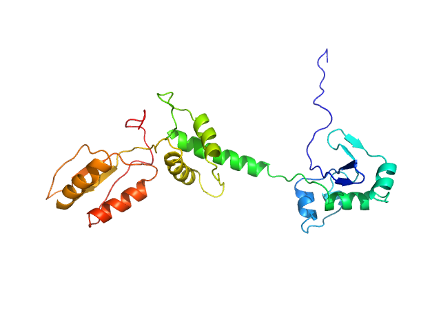Ribosome maturation protein SBDS (R19Q) MULTIFOXS model