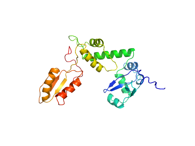 Ribosome maturation protein SBDS (R19Q) MULTIFOXS model