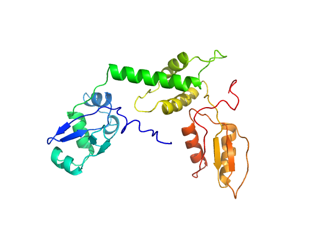 Ribosome maturation protein SBDS (I167T) MULTIFOXS model