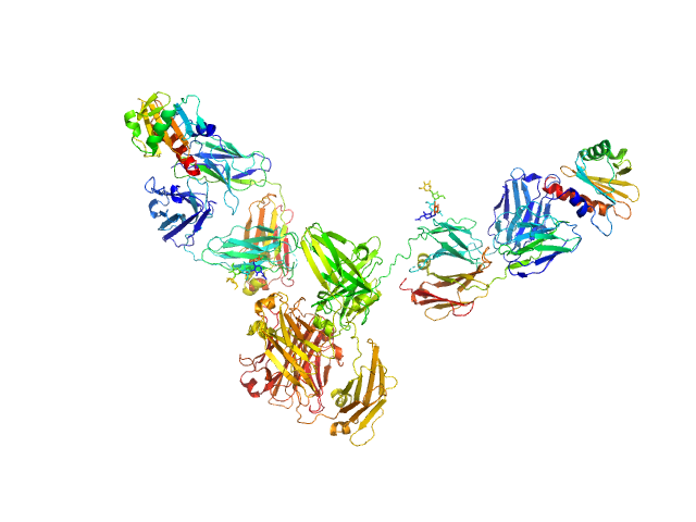 Murine Immunoglobulin E (IgE) antibodies Profilin-2 PDB (PROTEIN DATA BANK) model