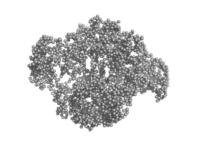 Peptidase S9 GASBOR model