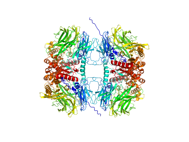 Peptidase S9 ALPHAFOLD model