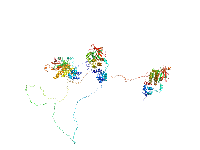 Breast cancer type 2 susceptibility protein (BRC repeats 2-4) DNA repair protein RAD51 homolog 1 (F86E A89E) MULTIFOXS model