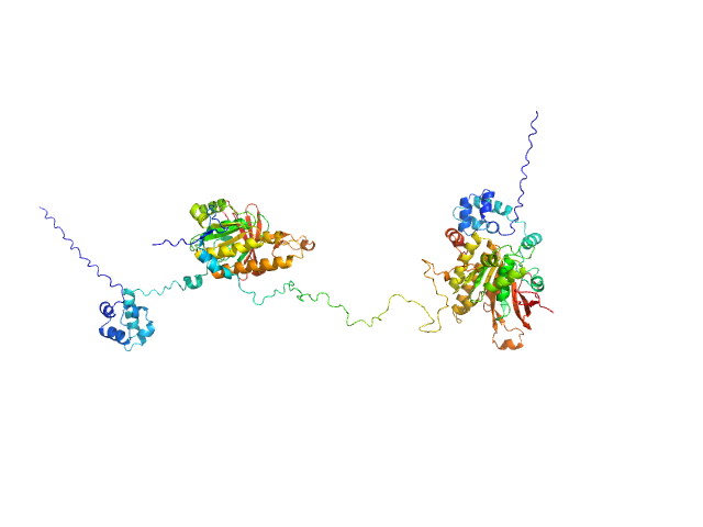 Breast cancer type 2 susceptibility protein (BRC repeats 3-4) DNA repair protein RAD51 homolog 1 (F86E A89E) MULTIFOXS model