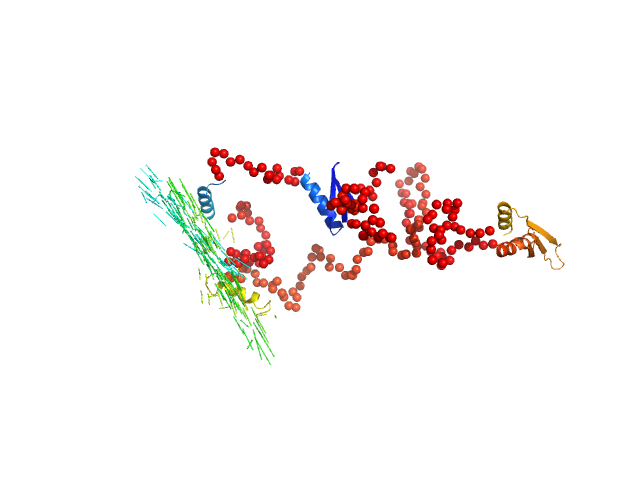 Double-stranded RNA-binding protein Staufen homolog 1 (81-577 + Δ454-488) EOM/RANCH model