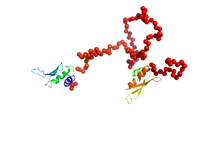 Double-stranded RNA-binding protein Staufen homolog 1 (286-577 + Δ454-488) EOM/RANCH model