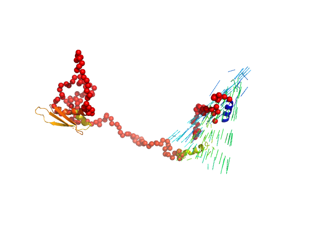 Double-stranded RNA-binding protein Staufen homolog 1 (178-577 + Δ454-488) EOM/RANCH model