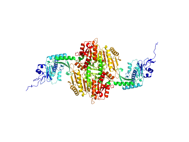 Stenotrophomonas maltophilia threonyl tRNA synthetase PDB (PROTEIN DATA BANK) model