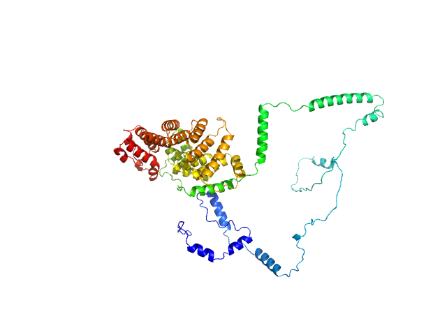 Peroxisomal targeting signal receptor MULTIFOXS model